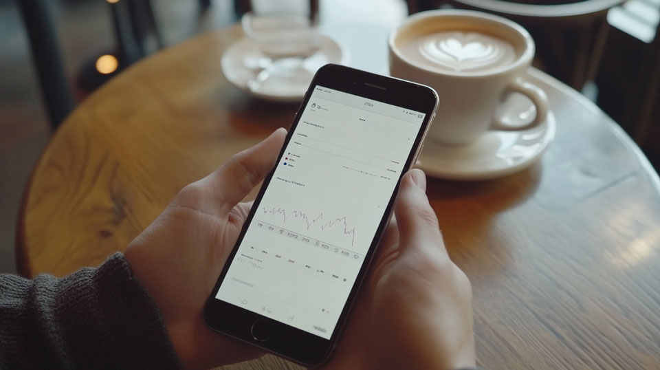 Effortless trading on smartphone