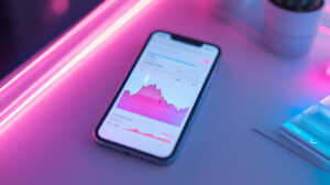 Phone app with trading tools
