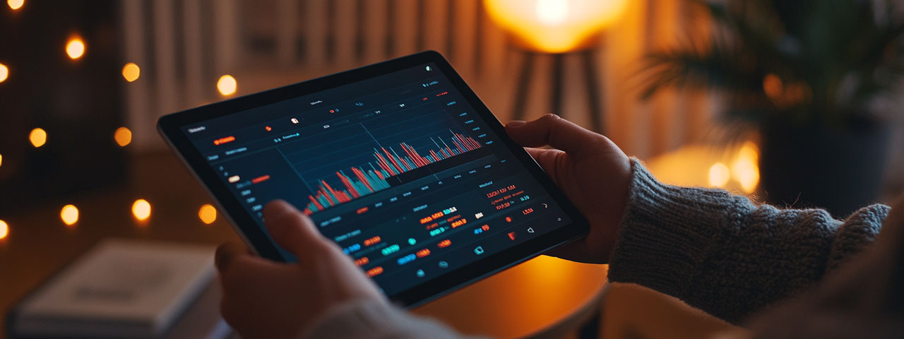 Tablet-based trading with smooth user experience