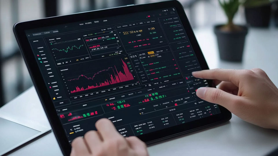 Tablet crypto trading made easy